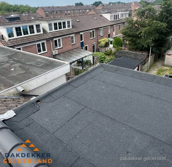 Dakinspectie plat dak aanbouw in Gelderland Dakinspectie plat dak aanbouw in Gelderland